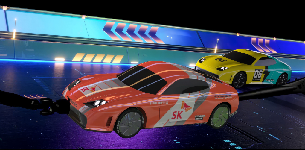 CES 2024 SK DANCING CAR
