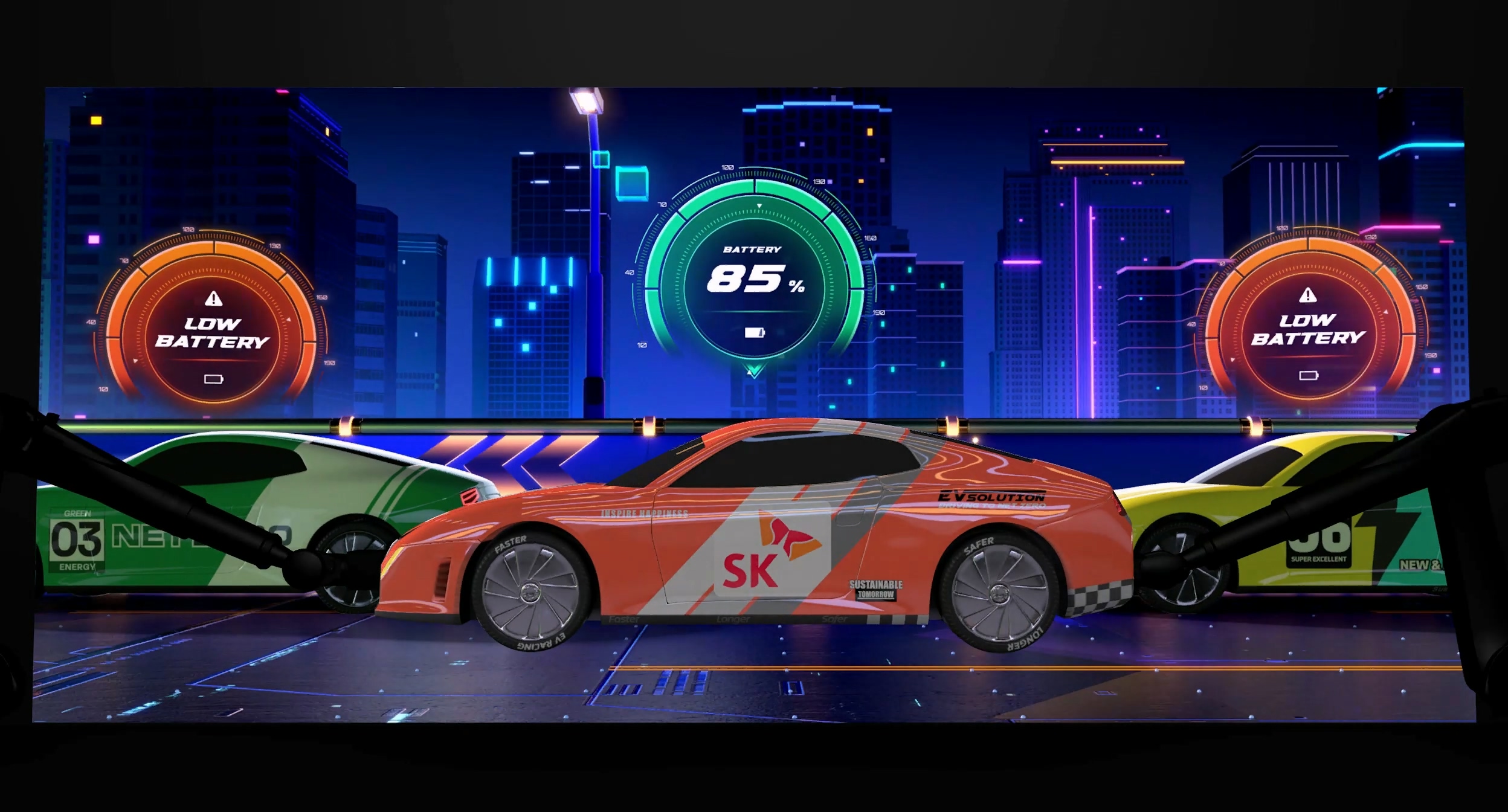 CES 2024 SK DANCING CAR