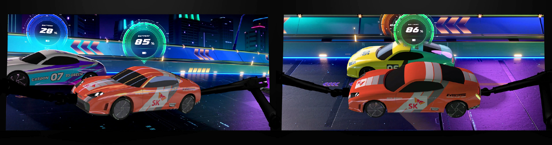 CES 2024 SK DANCING CAR