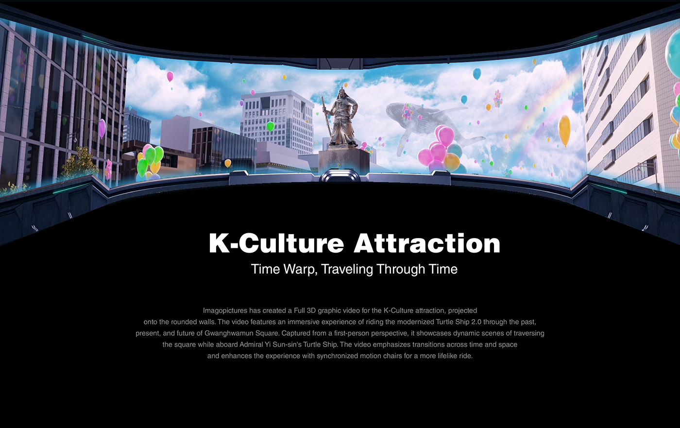 K-Culture Attraction Time Warp, Media art
